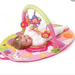 PLAYGRO fairy gym playmat tummy time baby pink